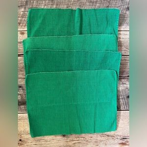 VTG kelly green placemats